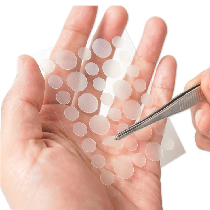 Nematomas apvalus odos priežiūros pleistras